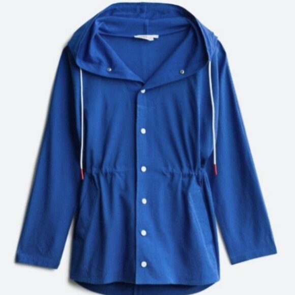 Katie Sturino Stitch Fix Gemma Linen Cargo Jacket Size Medium - Picture 1 of 5